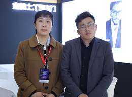 2023北京門展，中國木門網(wǎng)專訪金騎士T型木門胡晉榮
